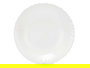 Vivalto Plato Hondo Clásico de Vidrio Opal Blanco, Diámetro 21.5 cm (Set de 24)