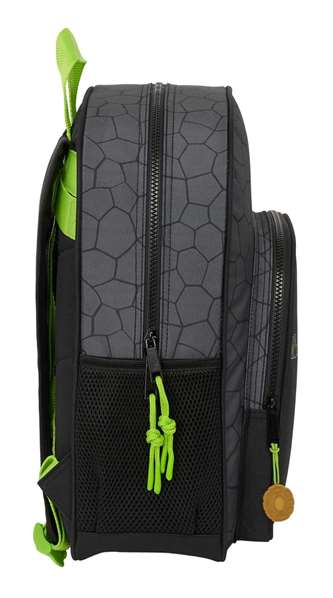 Mochila Escolar Teenage Mutant Ninja Turtles Negro Gris 32 x 38 x 12 cm