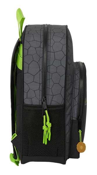Mochila Escolar Teenage Mutant Ninja Turtles Negro Gris 32 x 38 x 12 cm
