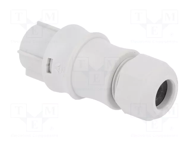 WIELAND Conector industrial RST redondo hembra de 3 pines, 250V