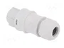 WIELAND Conector industrial RST redondo hembra de 3 pines, 250V