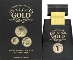 New Brand Gold For Men Eau de Toilette 100 ml Spray