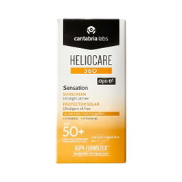 HELIOCARE 360º Sensation Protector Solar Facial SPF50+ 50 ml, Protección UVA PA++++ y Luz Visible, Waterproof