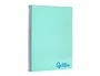 Liderpapel Cuaderno espiral A4 Wonder verde pastel 80 hojas 90g cuadro 4mm
