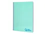 Liderpapel Cuaderno espiral A4 Wonder verde pastel 80 hojas 90g cuadro 4mm