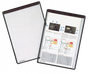 Tarifold Fundas Magnéticas A4 con Marco Negro, Pack de 5