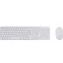 Bluestork KB Mac Combo Teclado y Ratón con Cable Compatible con Mac - Blanco (BLU3760162053807)