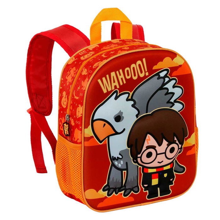 Harry Potter Mochila 3D Pequeña Buckbeak Naranja para Preescolar