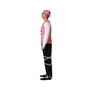 Disfraz Pirata Bucanero Hombre Adulto Rojo XS-S