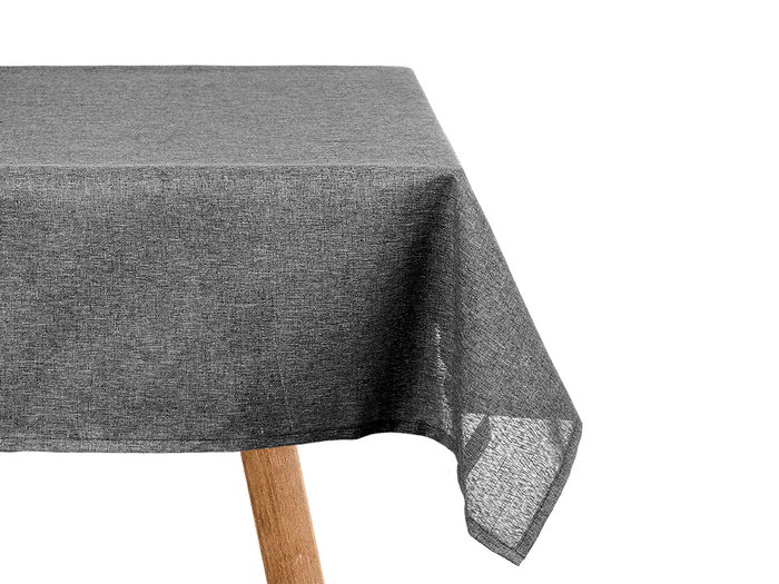 Kinvara Mantel Poliéster Gris Oscuro 140x180 cm (Set de 12)