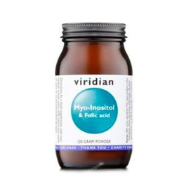 VIRIDIAN Myo-Inositol con Ácido Fólico 120 g