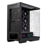 Einarex Z1K RGB Black Caja Semitorre con Cristal Templado Negra
