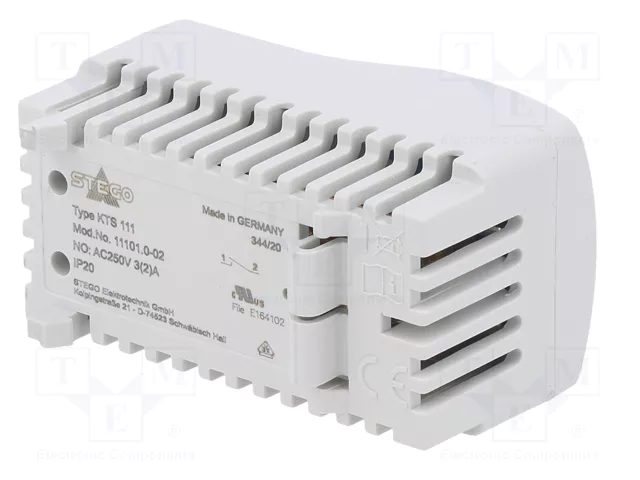 STEGO Termostato con Salida NO, 3A, 250VAC