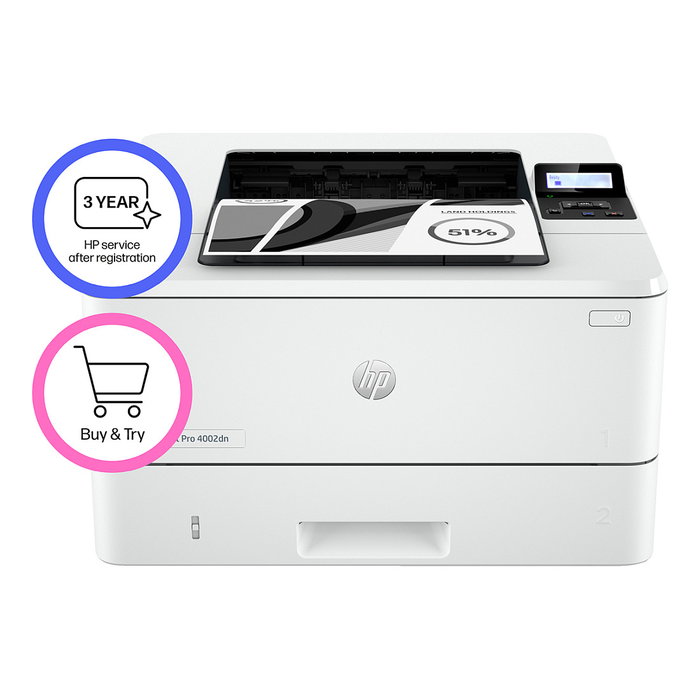 HP LaserJet Pro 4002dn Impresora Láser Blanco HP LaserJet Pro 4002dn Impresora Láser Blanco