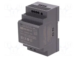 MEAN WELL DDR-60G-24 Convertidor DC/DC 60W 24VDC