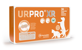 Pharmadiet URPRO XR Bicapa 30 Comprimidos Alimento Complementario Urinario Perros Gatos