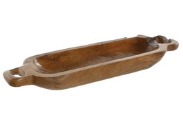 DKD Home Decor Indonesia 1c24 Centro Mesa Natural Teca 70 x 20 x 7 cm