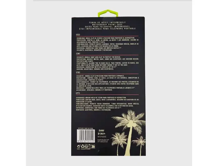 Wondee Funda Impermeable Funny para Móvil hasta 6,7 pulgadas Wondee Funda Impermeable Funny para Móvil hasta 6,7 pulgadas