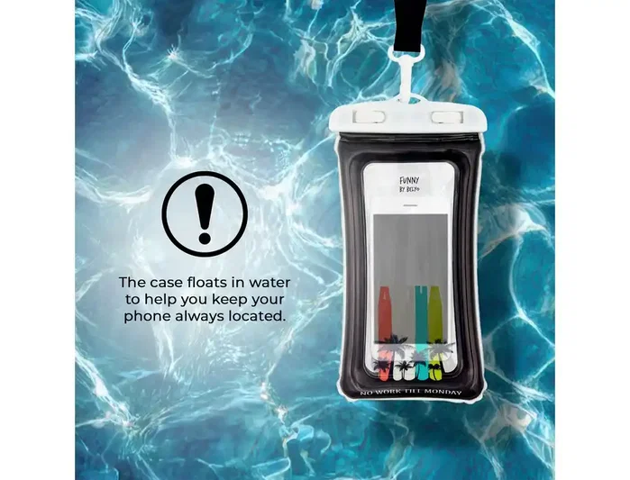 Wondee Funda Impermeable Funny para Móvil hasta 6,7 pulgadas Wondee Funda Impermeable Funny para Móvil hasta 6,7 pulgadas
