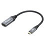 Equip Adaptador USB-C Macho a HDMI 2.1 Hembra 8K/30Hz Negro, Gris