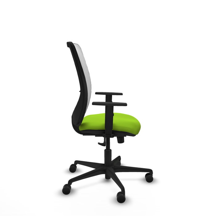 PIQUERAS Y CRESPO Silla de oficina Zulema con mecanismo Sincro en Pistacho y Blanco PIQUERAS Y CRESPO Silla de oficina Zulema con mecanismo Sincro en Pistacho y Blanco