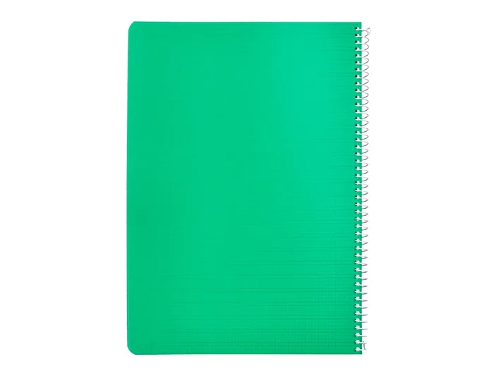 Liderpapel Cuaderno Espiral A4 Pautaguía Tapa Plástico 80 Hojas 90gr Cuadro Pautado 3mm Con Margen Color Verde Liderpapel Cuaderno Espiral A4 Pautaguía Tapa Plástico 80 Hojas 90gr Cuadro Pautado 3mm Con Margen Color Verde