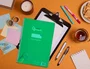 Liderpapel Cuaderno Espiral A4 Pautaguía Tapa Plástico 80 Hojas 90gr Cuadro Pautado 3mm Con Margen Color Verde