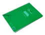 Liderpapel Cuaderno Espiral A4 Pautaguía Tapa Plástico 80 Hojas 90gr Cuadro Pautado 3mm Con Margen Color Verde