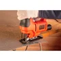Black+Decker Sierra de calar BLA5035048839454 - 400 W, 3000 rpm, recorrido 18 mm, corte madera 65 mm, acero 6 mm, aluminio 10 mm