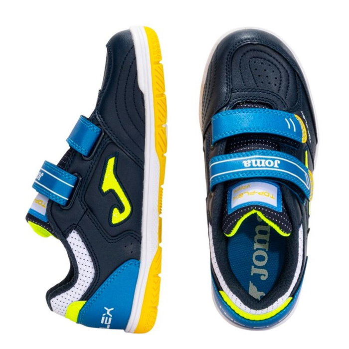 Zapatillas de Fútbol Sala para Niños Joma Sport Top Flex 2503 Azul oscuro