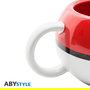 Abystyle Taza 3D Pokéball Pokémon - Taza Cerámica 400ml con Licencia Oficial, Diseño por GB Eye, Coleccionable