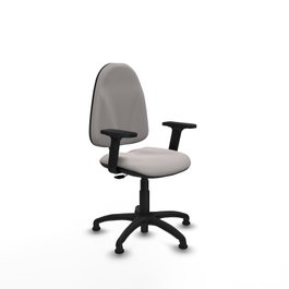 PIQUERAS Y CRESPO Silla de oficina Algarra Blanco Similpiel