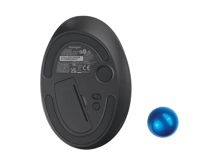 Kensington Pro Fit Ergo TB450 Trackball Inalámbrico Negro/Azul