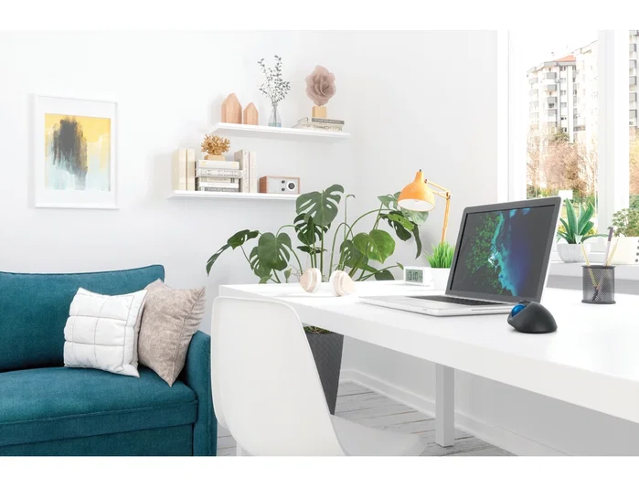 Kensington Pro Fit Ergo TB450 Trackball Inalámbrico Negro/Azul