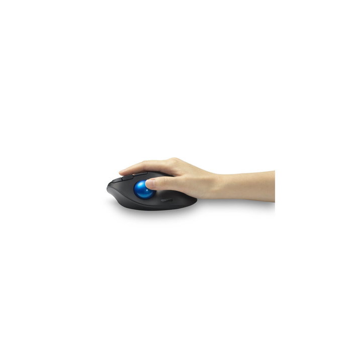 Kensington Pro Fit Ergo TB450 Trackball Inalámbrico Negro/Azul