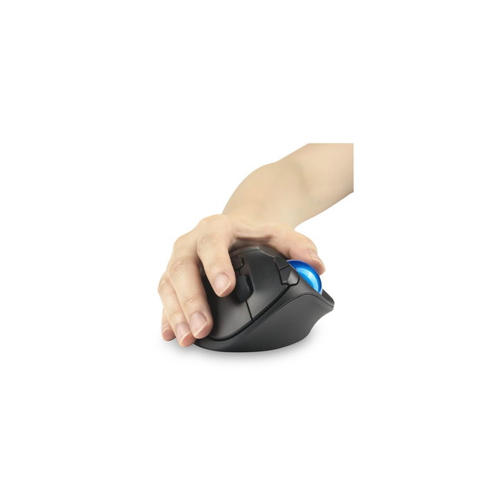 Kensington Pro Fit Ergo TB450 Trackball Inalámbrico Negro/Azul