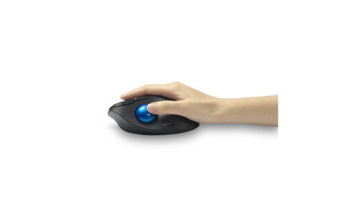 Kensington Pro Fit Ergo TB450 Trackball Inalámbrico Negro/Azul