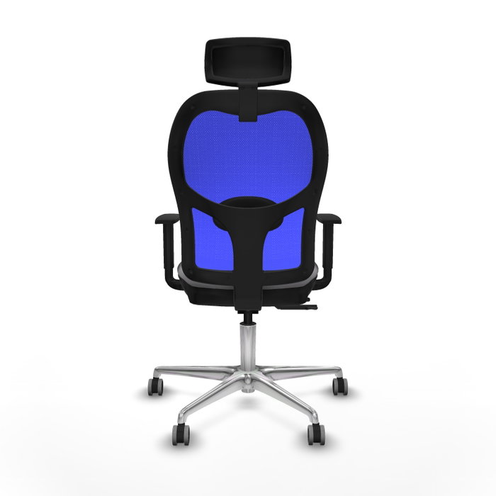 PIQUERAS Y CRESPO Silla de oficina Jorquera Gris y Azul