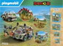 Playmobil 71523 Campamento de Investigación con Dinosaurios con Estegosaurio y Deinonychus