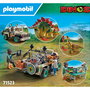 PLAYMOBIL Campamento Investigación con Dinosaurios 71523