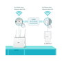 TP-Link TL-WPA7619 KIT Adaptador Powerline HomePlug AV2 de 1000 Mbit/s con Wi-Fi 5 (AC) Gigabit Ethernet, Blanco - Paquete de 2 Unidades