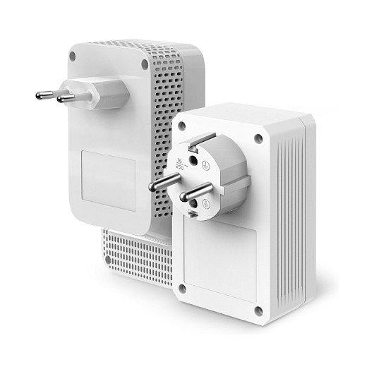 TP-Link TL-WPA7619 KIT Adaptador Powerline HomePlug AV2 de 1000 Mbit/s con Wi-Fi 5 (AC) Gigabit Ethernet, Blanco - Paquete de 2 Unidades