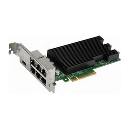 Intel Adaptador de Servidor 10Gb X710-T4, 4 Puertos RJ45, PCIe v3.0, Bulk - Referencia X710T4G1P5