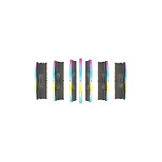 Corsair Vengeance RGB 32GB (2x16GB) DDR5 6000MHz CL38 - Gris Corsair Vengeance RGB 32GB (2x16GB) DDR5 6000MHz CL38 - Gris