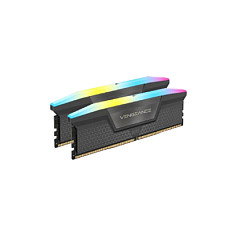 Corsair Vengeance RGB 32GB (2x16GB) DDR5 6000MHz CL38 - Gris Corsair Vengeance RGB 32GB (2x16GB) DDR5 6000MHz CL38 - Gris