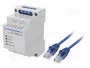 NOVATEK ELECTRO Convertidor RS485/Ethernet ET-485 24/230V