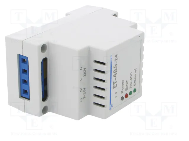 NOVATEK ELECTRO Convertidor RS485/Ethernet ET-485 24/230V