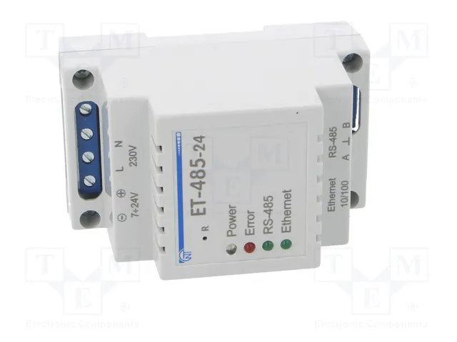 NOVATEK ELECTRO Convertidor RS485/Ethernet ET-485 24/230V