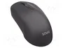 SAVIO Ratón Óptico Inalámbrico MB-04 Negro