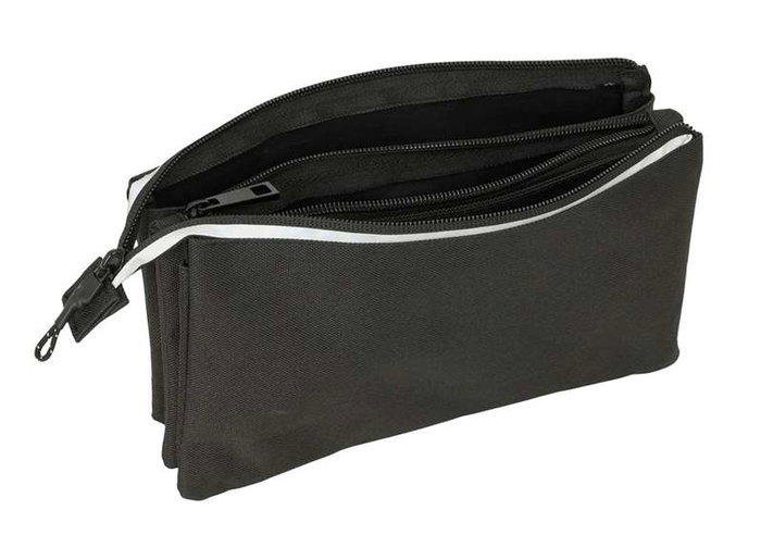 Portatodo Triple Eckō Unltd. Worldwide Negro 22 x 12 x 3 cm